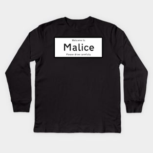 Town Called Malice Kids Long Sleeve T-Shirt